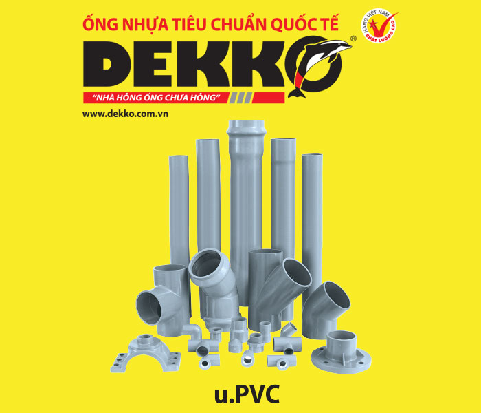 Ống u.PVC Dekko D110 C0